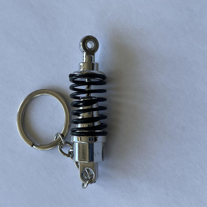 Nøkkelring Coilover sølv