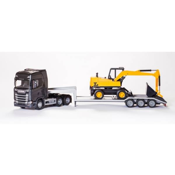 Hovedbilde EMEK LASTEBIL SCANIA TREKKVOGN S-650 MED ...