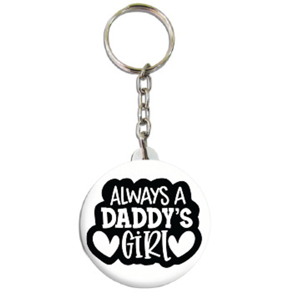 Always a daddy's girl Button 55mm, Velg alternativ i menyen