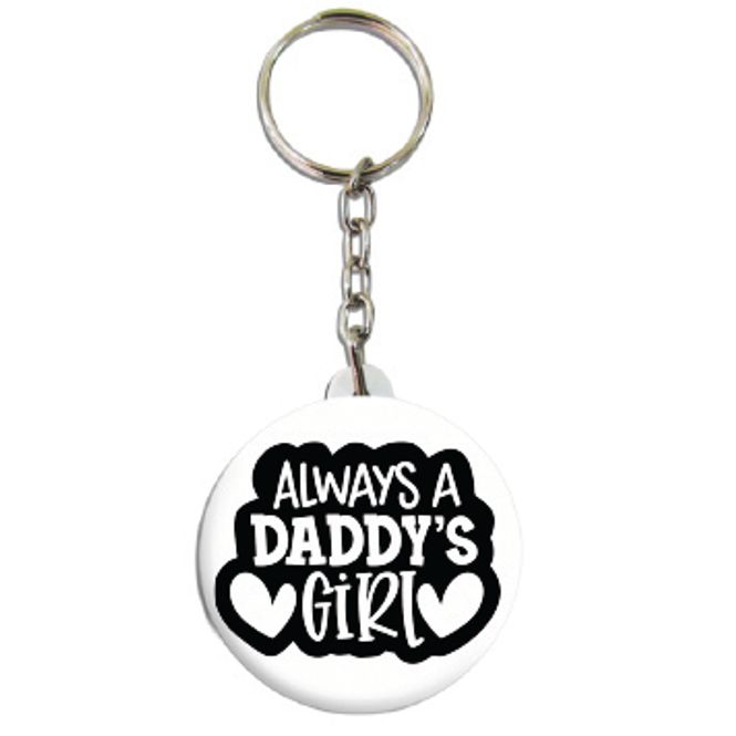 Hovedbilde Always a daddy's girl Button 55mm, Velg ...