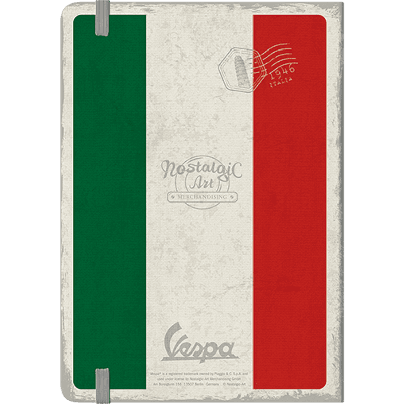 Retro Vespa The Italian Classic Notisbok