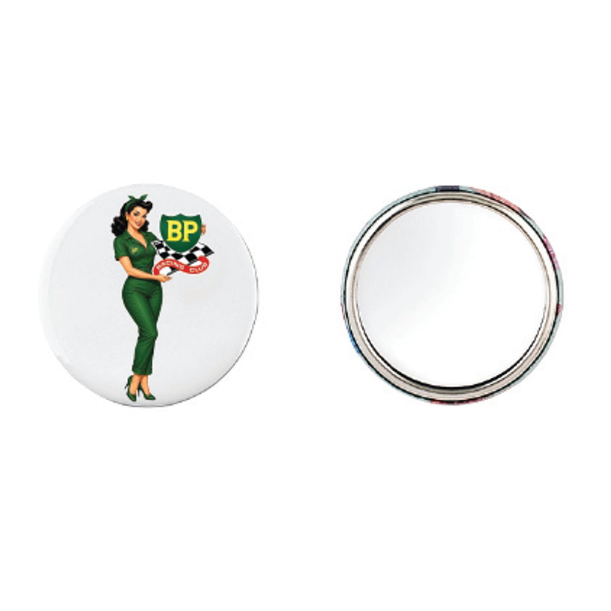 BP Dama Button 55mm, Velg alternativ i menyen