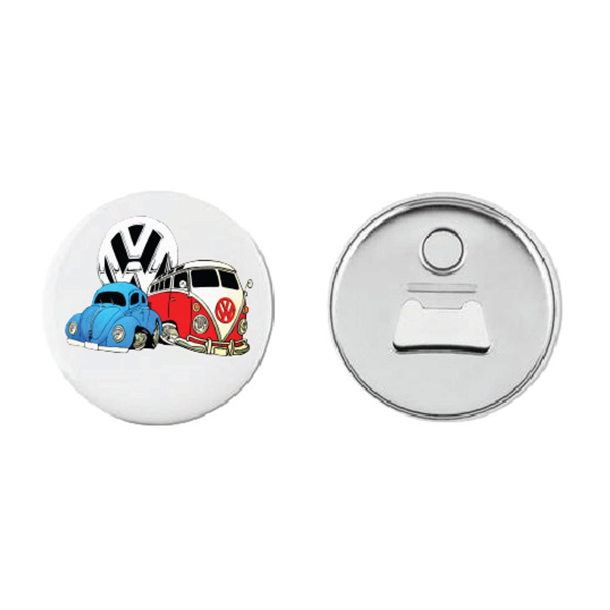 VW Button 55mm, Velg variant i menyen