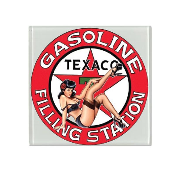 Hovedbilde Dekorative Glassbrikker Gasoline Texaco