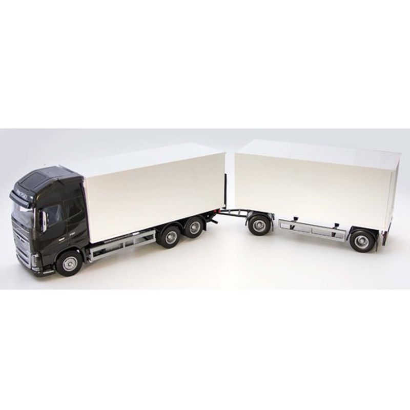 EMEK LASTEBIL VOLVO FH 750 BIL OG SLEP, SORT 1:25