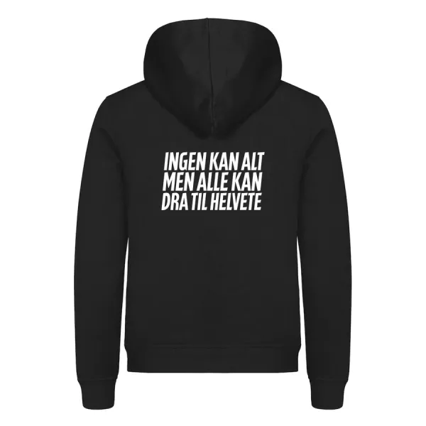 Hovedbilde Ingen kan alt - hettegenser