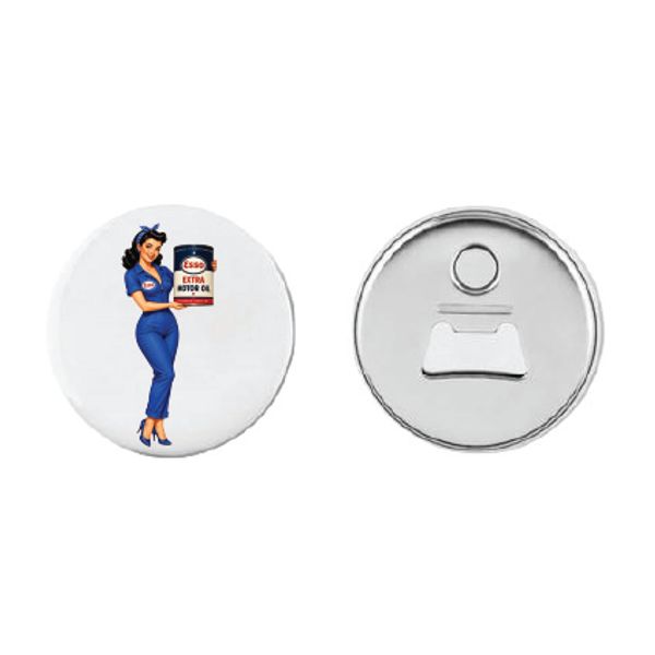 Hovedbilde Esso Dama Button 55mm, Velg alternativ i menyen