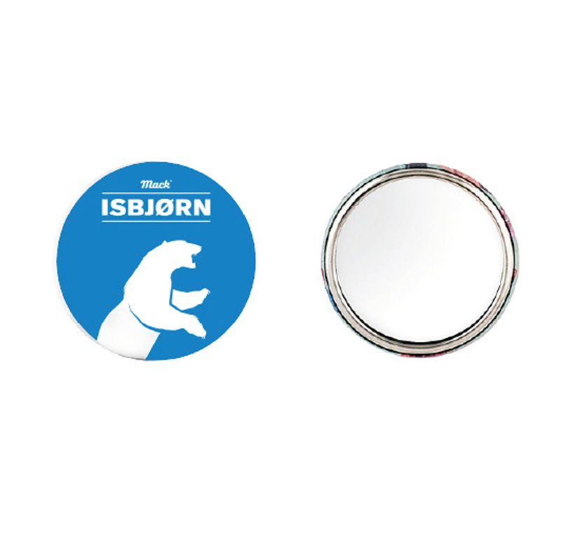 Isbjørn Button 55mm,Velg alternativ i menyen