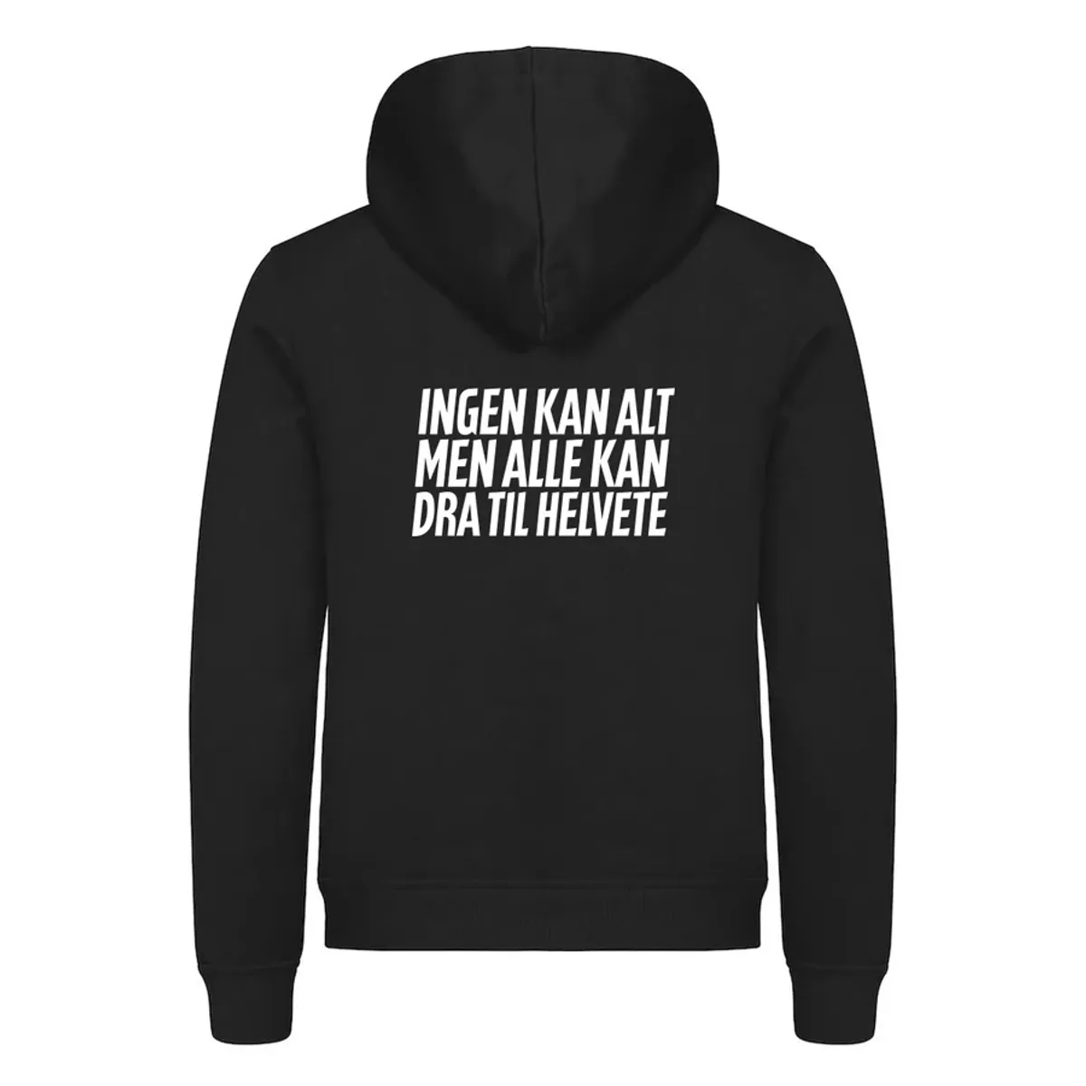 Ingen kan alt - hettegenser