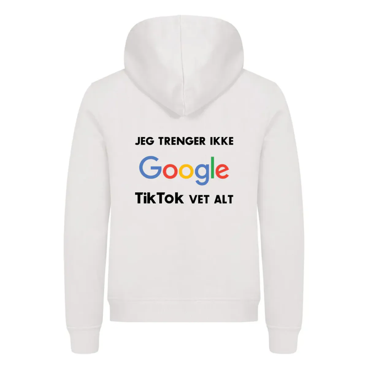 TikTok vet alt - hettegenser